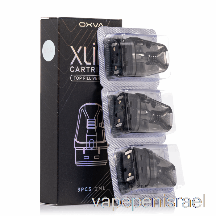 חד פעמי Vape Israel Oxva Xlim תרמילים להחלפה טופ מילוי 0.8ohm Pods